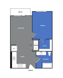 Floor Plan A1B