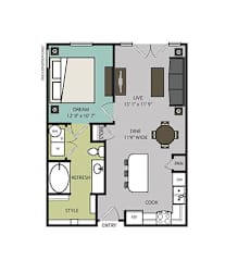 Floor Plan A1B