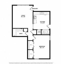 1 bed 1 bath at Stonebrook of Franklin Apartments, Franklin 46131