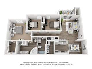 VENUS ELITE Floor Plan at Latitude at Riverchase, Hoover, AL