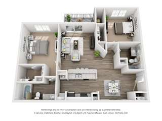 VULCAN ELITE Floor Plan at Latitude at Riverchase, Hoover, AL