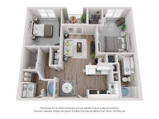 Heartwood SIGNATURE Floor Plan at Vue at Embry Hills, Atlanta