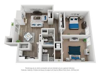 HARRISON Elite Floor Plan at Spalding Vue, Georgia