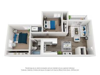 MILLER Classic Floor Plan at Spalding Vue, Georgia, 30092