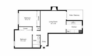 2 bed 2 bath e at Infinity on the Landing Apartments , Texas