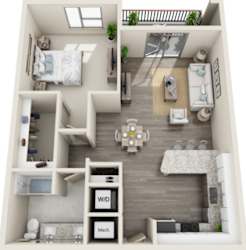 A2 Floor Plan at Mariner Grove, Savannah, Georgia