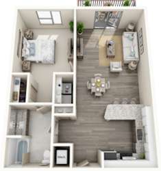 A4 Floor Plan at Mariner Grove, Georgia