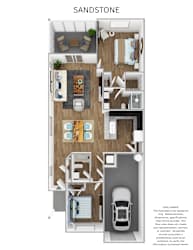 2 bed 2 bath at Stepping Stone at Bridgewater Apartments, Little River, SC, 29566