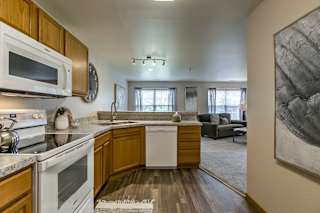 Kitchen Cabinets at Tranquility Pointe, Omaha, NE
