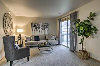Resort Style Living Rooms at The Pointe, Nebraska, 68128