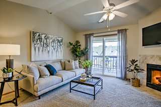 Spacious Living Room With Private Balcony at The Pointe, LaVista