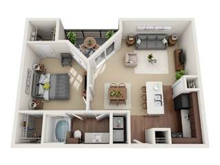 Floor Plan A4 Premium Kitchen