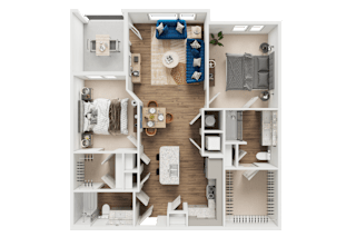 B3 Floor Plan at Address East End, North Carolina