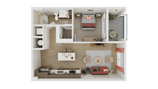 Legacy Floor Plan at Adler Montford Park + Drexel Townes, Charlotte, North Carolina