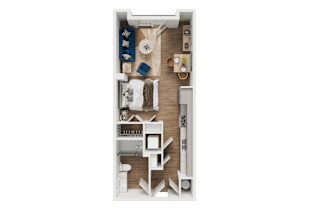 S1 Floor Plan at Address East End, Raleigh