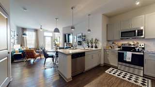 Well Equipped Kitchen at The Address Galleria, Matthews, North Carolina