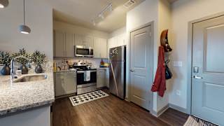 Kitchen And Living at The Address Galleria, Matthews, 28105