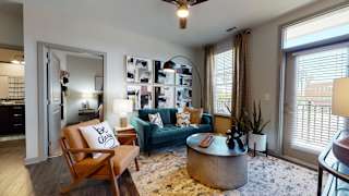 Spacious Living Area at The Address Galleria, Matthews