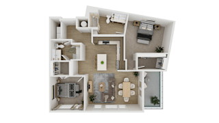 Vienna Floor Plan at Adler Montford Park + Drexel Townes, Charlotte, North Carolina