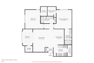 2 bed  2 bath A at TalaVera Apartments, San Antonio, Texas