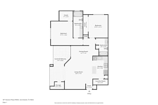 2 bed  2 bath B at TalaVera Apartments, San Antonio