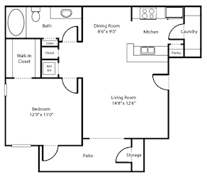 Adobe Lily 2D Floorplan | Sundance | Clermont FL