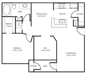Autumn Sage 2D Floorplan | Sundance | Clermont FL