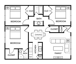 Floor Plan Villa
