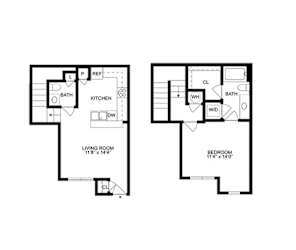 medallion floor plan of GreenVue in Richardson, TX