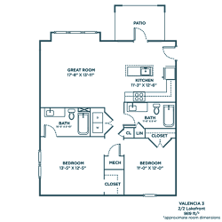 Floor Plan Valencia 3