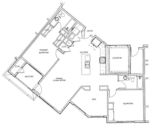 B4 Floor Plan at Legado Apartments, Arizona, 86314
