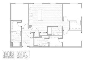 C1 floor plan at Neon Local