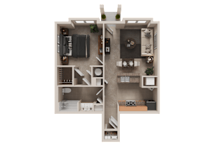 Ash Floor Plan at The Crest at Elm Tree, Pennsylvania 17552