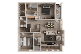Dogwood Floor Plan at The Crest at Elm Tree, Pennsylvania