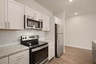 Wooden flooring kitchen at The Augustan, Augusta, 30901
