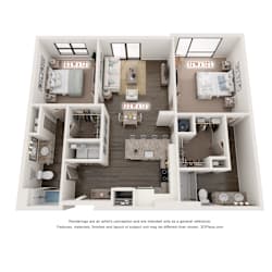 2bedroom 2 bath at The Augustan, Augusta, 30901