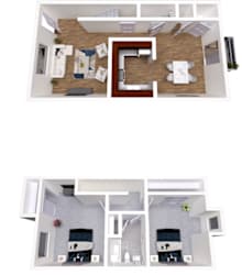 Floor Plan SUNFLOWER TOWNHOME