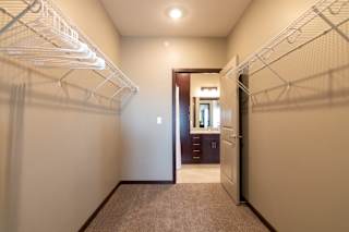 Large walk-in closets included at 360 at Jordan West best new apartments West Des Moines IA 50266
