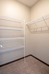 Walk in closet at 360 at Jordan West