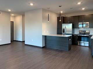 living area nearby the kitchen