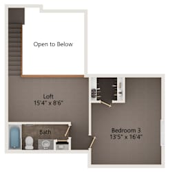 Stratosphere 3 bedroom apartment second floor