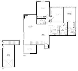 the 3-bedroom Jeddah Light floorplan at Southwind Villas in La Vista, NE