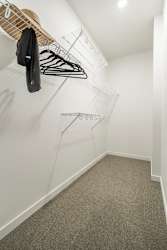 Large walk-in closets included at The Conrad apartments in the Blackstone District in Omaha NE