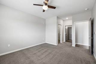 Generous proportions, plush carpeting, and a flexible layout create a serene bedroom that's ready to reflect your personal style.