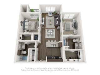 Floor Plan B1