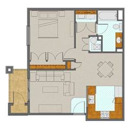 Floor Plan The Canyon (A1)