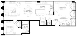 2 bed 2 bath at Sky On Main Apartments, Missouri City, Missouri