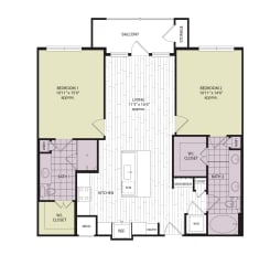 Floor Plan B1