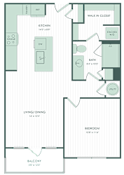 Floor Plan A1a