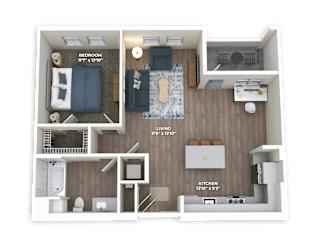 A32 Floor Plan at Panorama Riverpark, Oxnard, 93036